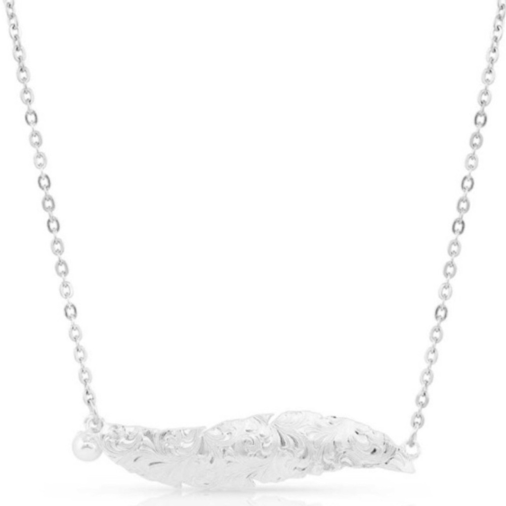 Montana Silversmiths, Ladies Cinderella Liberty American Made Necklace - Picture 2 of 9